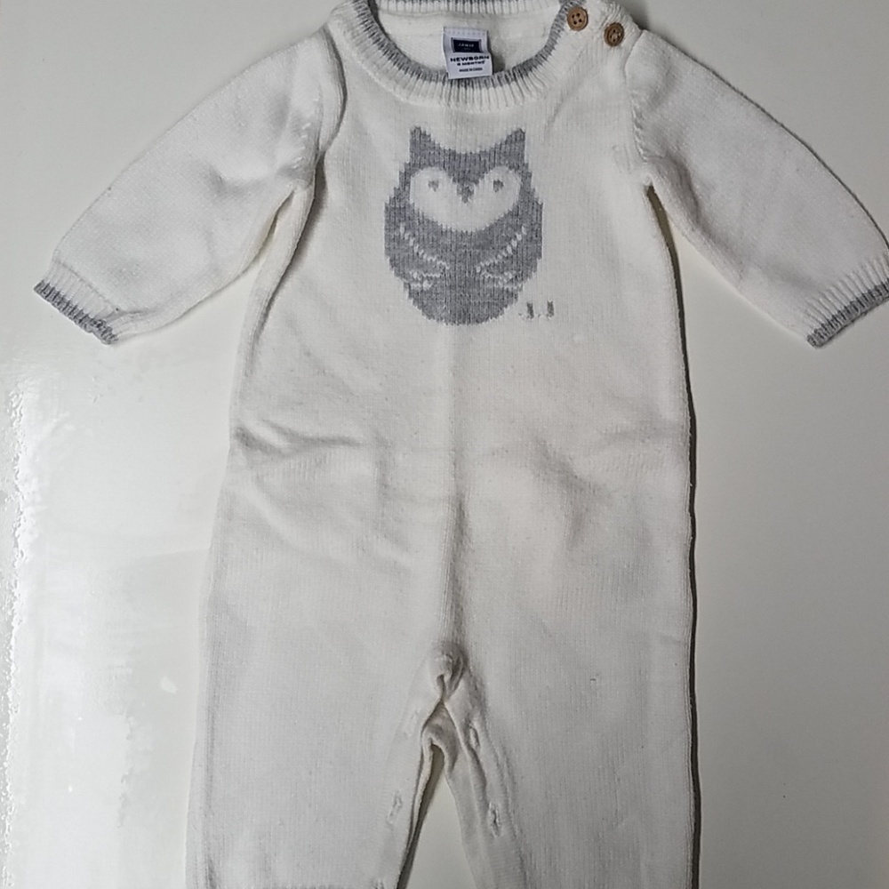 Janie and Jack sweater 1-piece